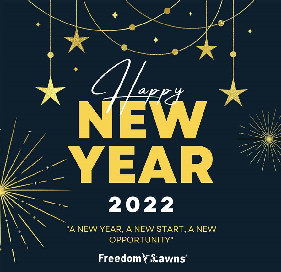 Happy New Year! #FreedomLawns 🎉