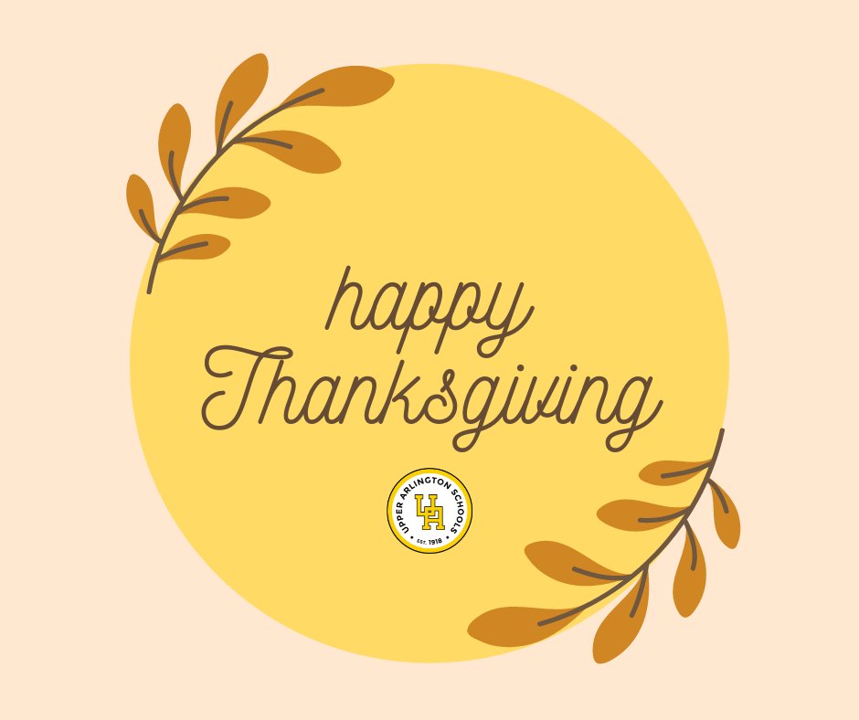 This Thanksgiving and always, I am incredibly grateful for our amazing .@UA_Schools teachers, our wonderful students, families and volunteers, and the great UA community! We wish you all a safe and happy holiday! #ServeLeadSucceed #StartWithHeart