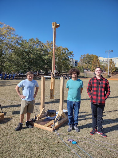 LexRich5Schools's tweet photo. 🏆#LexRich5Schools students from The Center for Advanced Technical Studies placed first in Pumpkin Chunkin' Competition! Read: https://t.co/LRoWPMY5YQ  #Pridein5 #CTEinSC #FutureReadySC https://t.co/Htj2qNCG6L