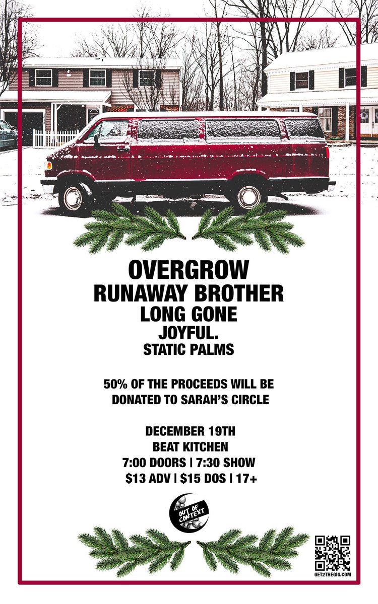 We have two bangers on back to back Sunday’s next month at <a href="/beatkitchenbar/">Beat Kitchen</a> and idk about y’all but I’m stoked. 🥳
Tickets @ get2thegig.com