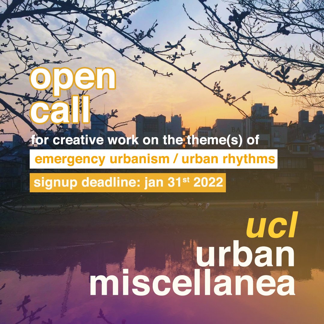 ucl urban miscellanea tweet media