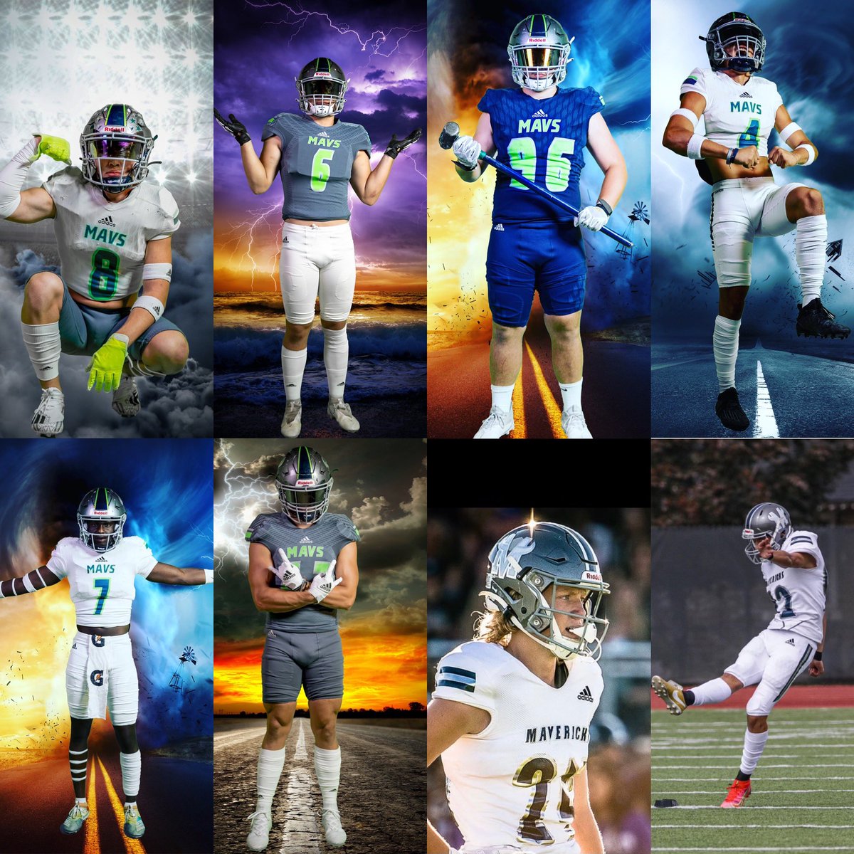 Congrats to these Mavericks for making the All SIC 5A Football Team! Horns Up!🤘🏽Brayden Garrison; Jackson Beck; Tyler Halford; Mason Chiles; Al’Ameen Abimbola; Garrett McKenna; Hank Wemhoff; Mason Labra