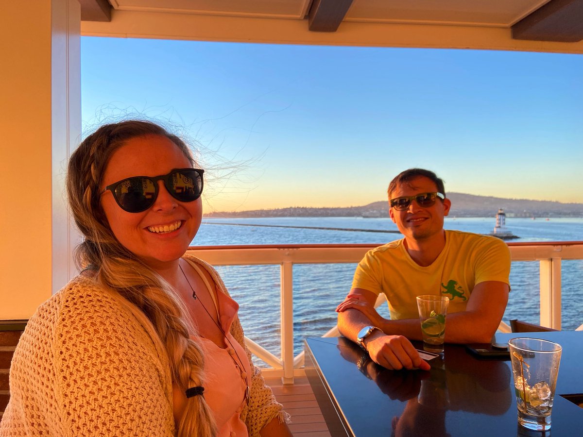 DaneKristiansen's tweet photo. Another wonderful week aboard @CruiseNorwegian in the books! Fun to be back again, aboard the #Bliss, weβve missed you! #MexicanRiviera #Cruise #PortSideIsTheLeftSide #Deck8 @__samanthajayne @folcik_craig https://t.co/IC3q8UodT1