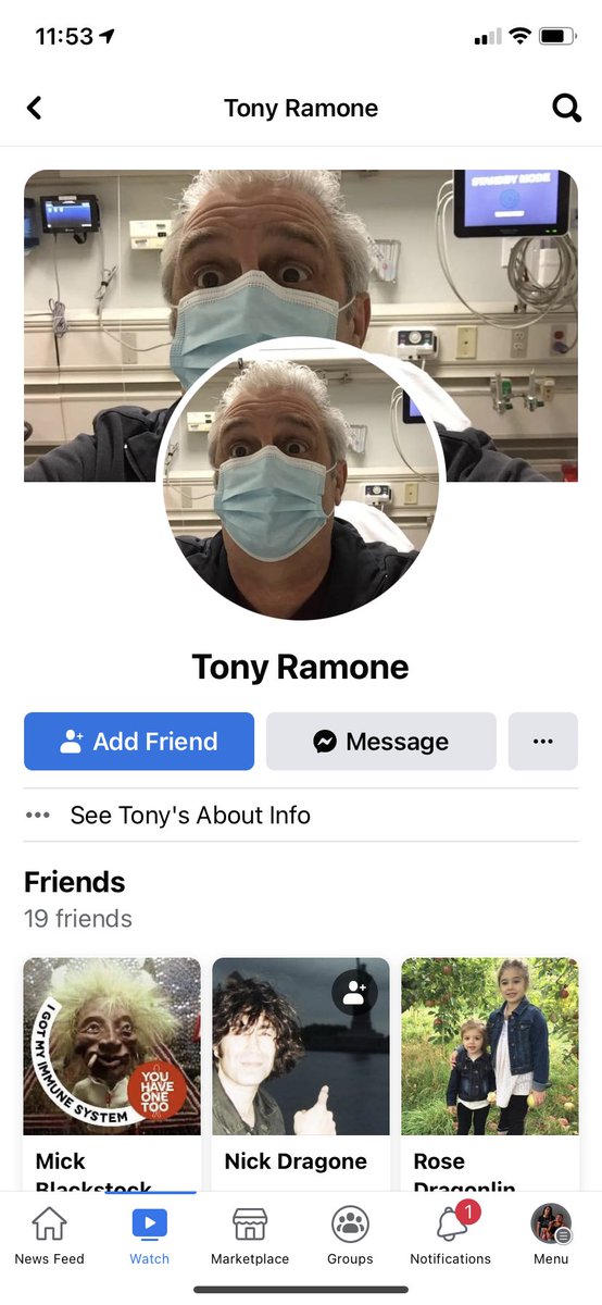 mohawkchrissy's tweet photo. Asshole of the day. Tony Ramone: all over social media telling land and water protectors to jump off bridges. #WetsuwetenStrong #haudenosaunee #dobetter https://t.co/JfFmYSBBgV
