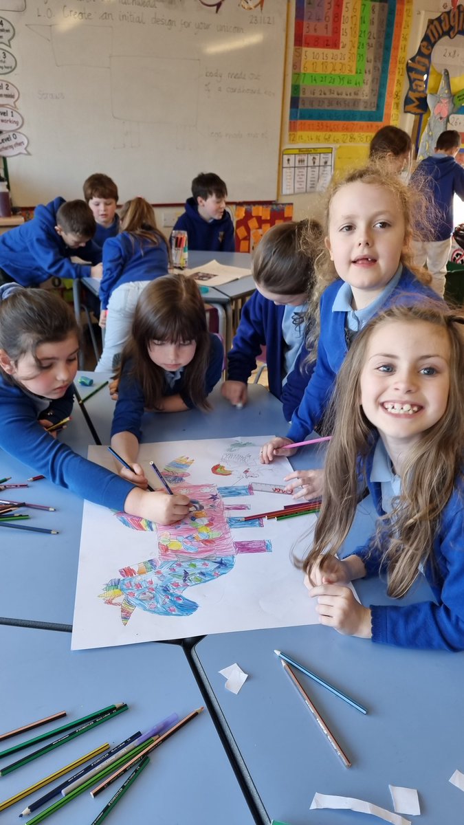 marys_rc's tweet photo. Fantastic teamwork and engineering skills demonstrated by Blwyddyn Tri today. They have completed their final designs of Unity the Rights Respecting Unicorn.
@STEMpwdLearning 
@TataSteelLtd 
@CSC_RARSMerthyr
#TATASTEEL 
#pleasesaveyourrecycling 
#teamworkmakingthedreamwork https://t.co/niY6dMcrCd