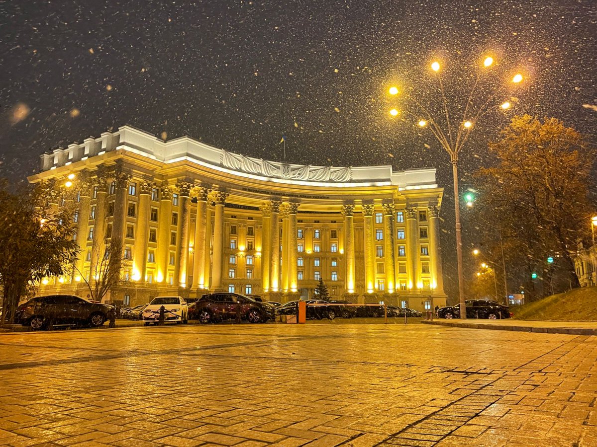 MFA_Ukraine's tweet image. Winter is coming ❄️☃️
#MFANow
