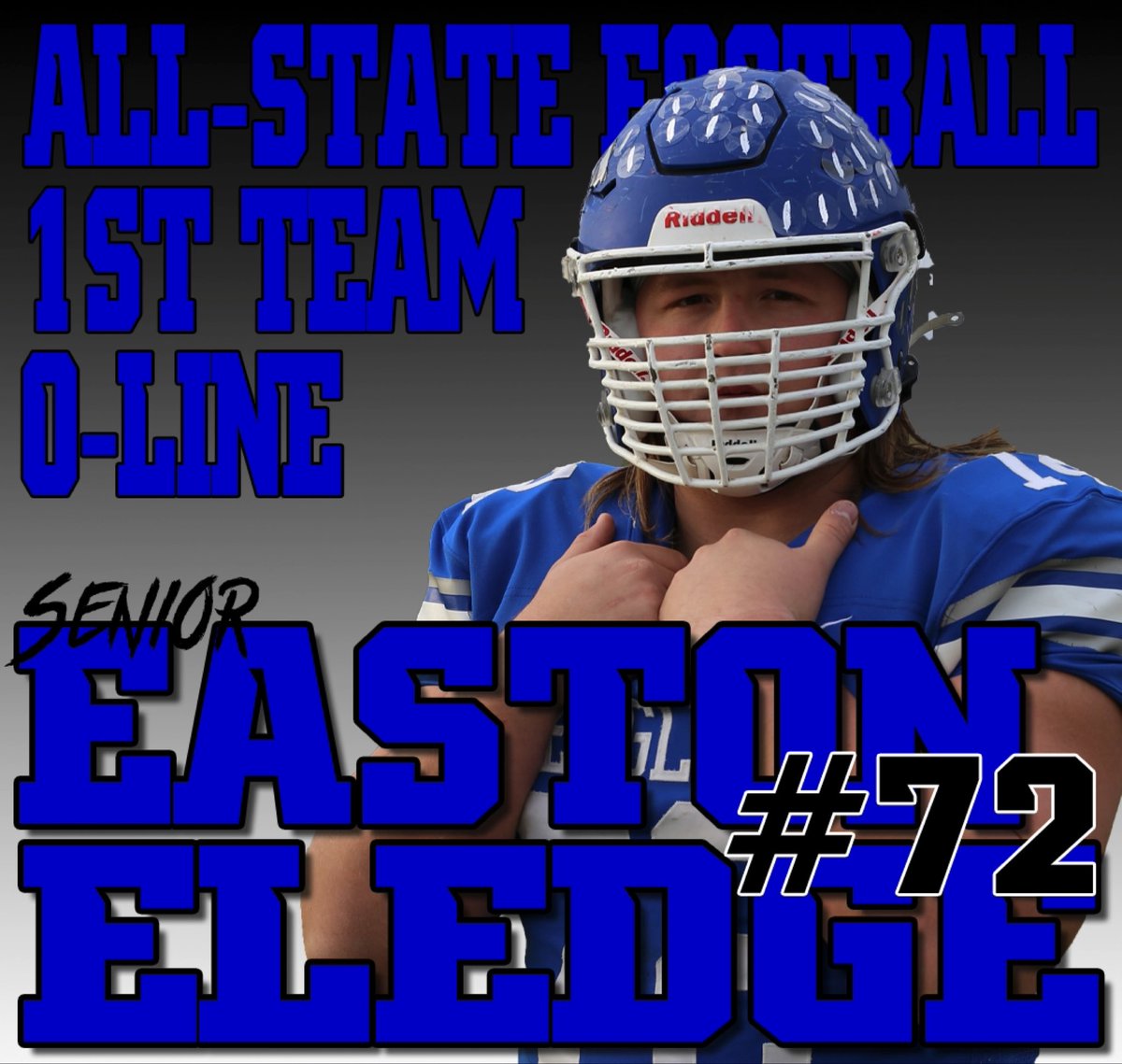 Congratulations to Easton for earning 1st Team All-State honors for the 2nd consecutive season!