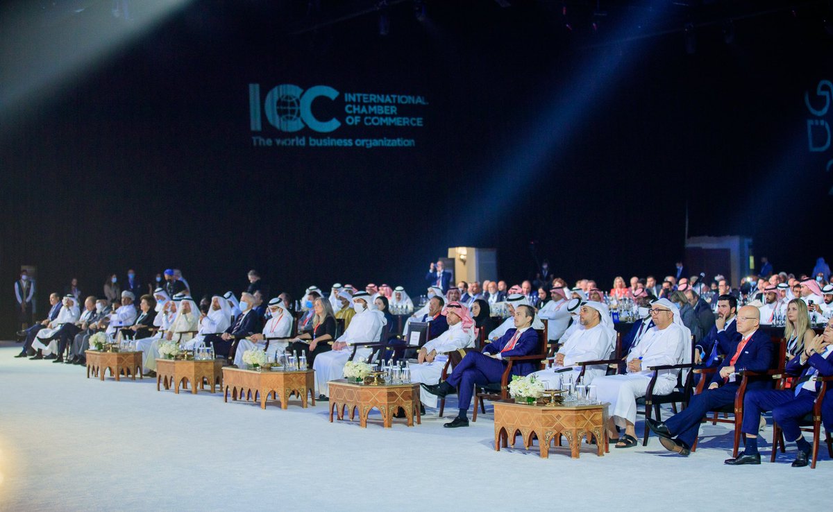 MakkahChamber's tweet photo. تشارك #غرفة_مكة المكرمة في المؤتمر الثاني عشر لغرف التجارة العالمية #12WCC بمدينة دبي، بحضور وفد من الغرفة برئاسة رئيس مجلس الإدارة؛ كراعٍ برونزي.تحت شعار "اقتصاد المستقبل:الجيل القادم من غرف التجارة"والذي يسلط الضوء على مستقبل الغرف التجارية،والتركيز على الابتكار كمحرك أساسي. https://t.co/5nv2vpGvM1