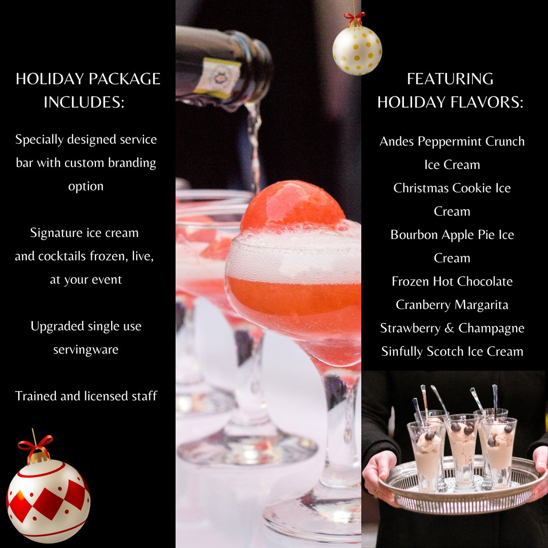We make your event extra special every time.✨ Visit Frost321.com for more information. 

#Frost #NitrogenIceCream⁠ #Frost321