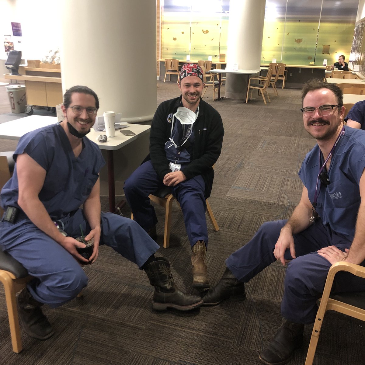 Trauma nights at Harborview:
boots ✅
mustache ✅
#movember #ariat