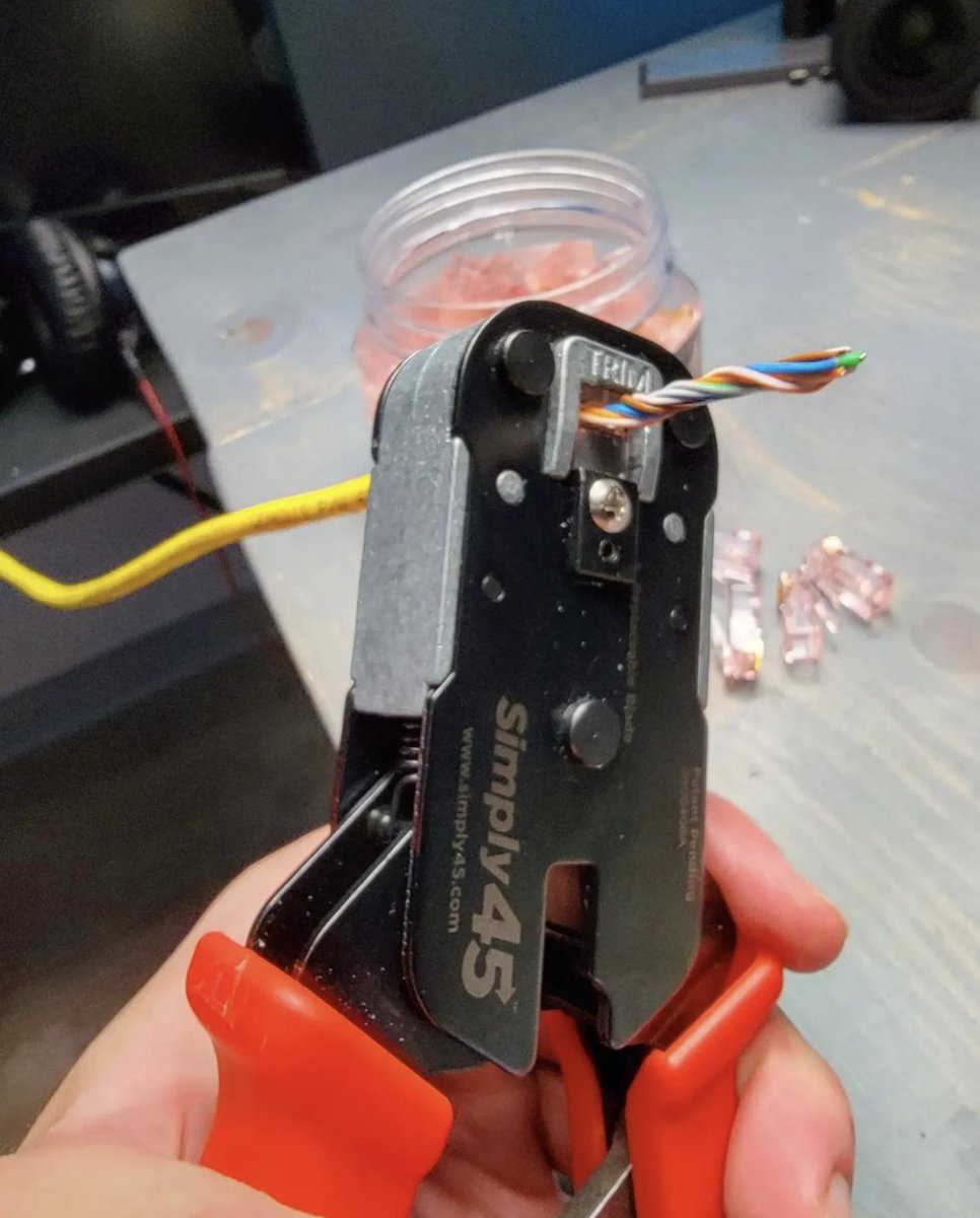go_simply's tweet photo. #ToolTuesday ๐ @lowvoltagenation
.
.
.
.
#GoSimplyConnect #Simply45 #LowVoltage #LowVoltageNation #Cabling #CableManagement #GoldProductStandard #Ethernet #CrimpTool https://t.co/PlrAH9bIhh