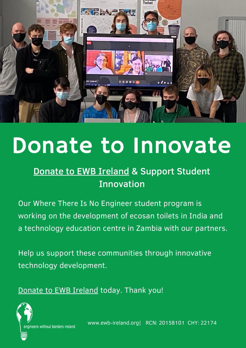 EWBIreland's tweet image. This Christmas we're asking companies and individuals to support our #WTINE program by donating and supporting #innovation: ewb-ireland.org/ewbi-donations/