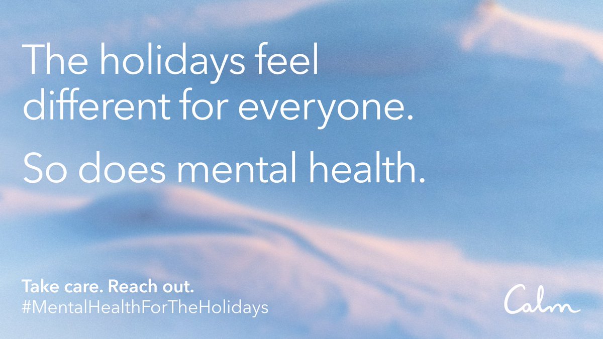 calm's tweet photo. It's not the season to be jolly for everyone. And that’s okay. You do you. #MentalHealthForTheHolidays https://t.co/LGp4aowKbx