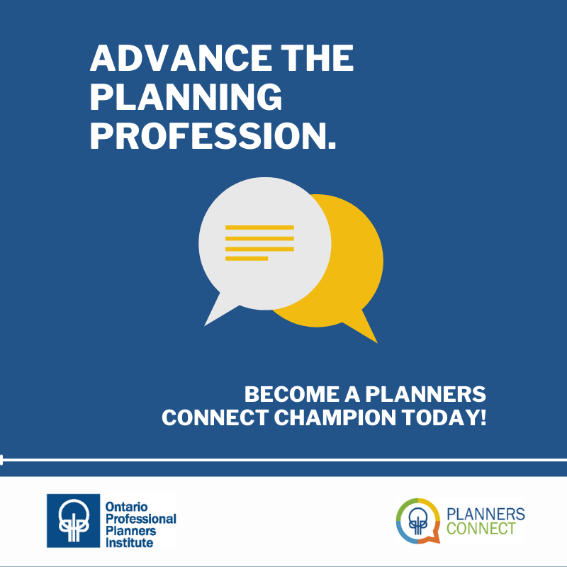 Ontario Professional Planners Institute tweet media