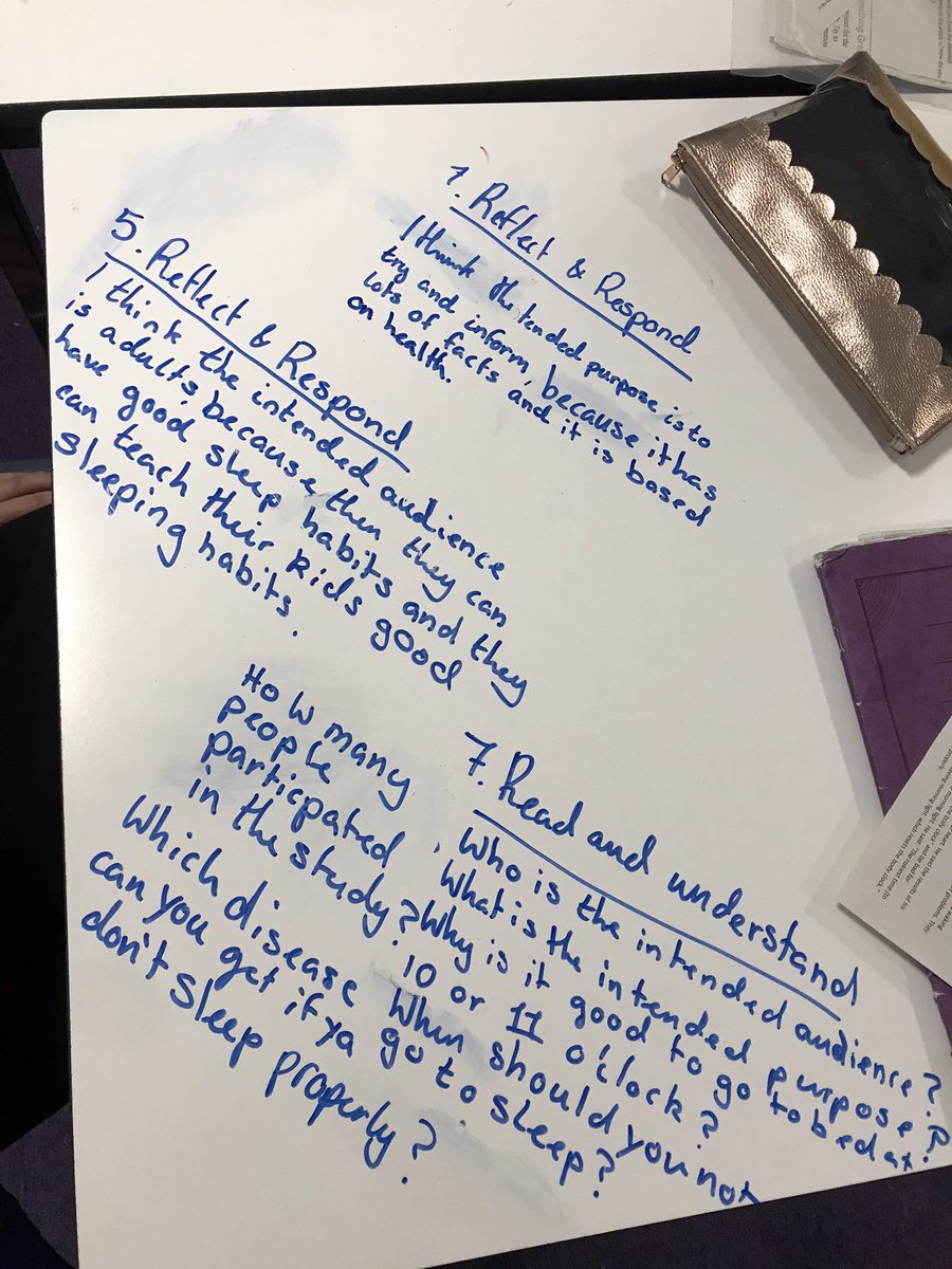 misssmart_eng's tweet photo. Reflective Reading strikes again- S1 &amp; S2 have been developing their literacy skills using an article from Breaking News English and the RR outline. We worked on audience, purpose and overall comprehension. Well done! @EnglishScotland #inverurieeng #invacd https://t.co/7TwT1H95di