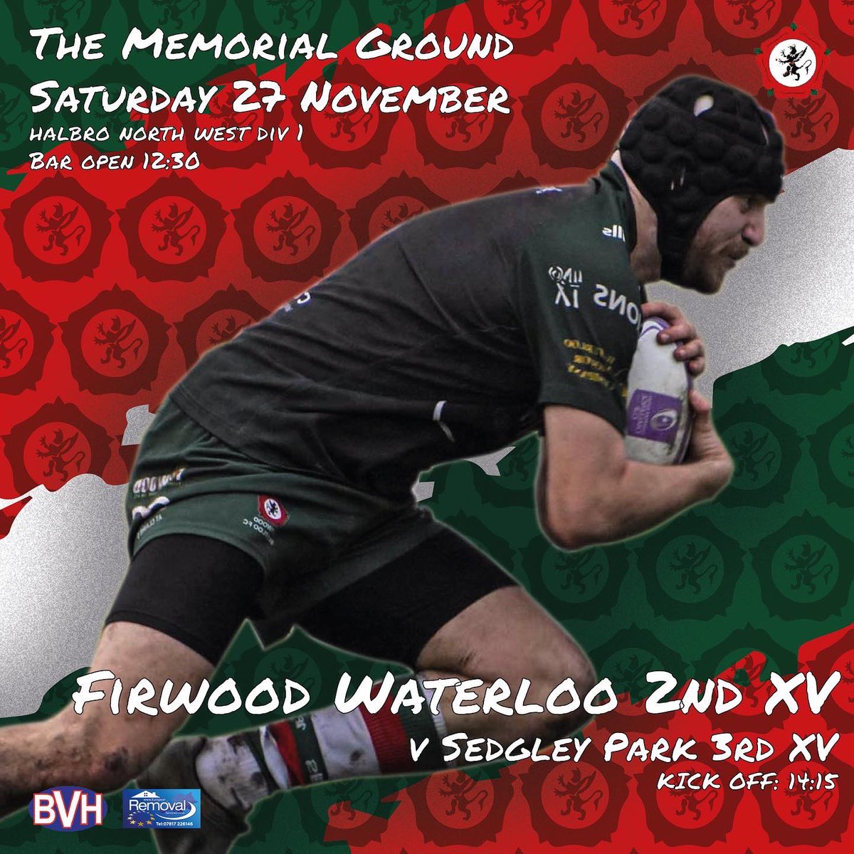 This Saturday’s fixtures!

1st XV
🆚 Penrith 1st XV
🕒K.O. 15:00
📍Winters Park, Penrith

2nd XV
🆚 Sedgley Park 3rd XV
🕒K.O. 14:15
📍The Memorial Ground, Blundellsands

🟢🔴⚪️🟢🔴⚪️