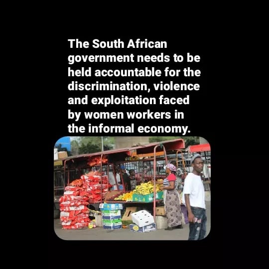 NotInMyNameINT's tweet photo. #NOTINMYNAME calls for the inclusion of Informal Traders within the South African economy.
Women, particularly, have been ostracized within this sector. https://t.co/uCcyxMPcQD
