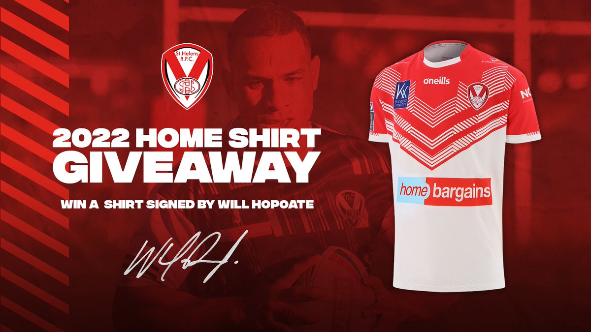 Saints1890's tweet image. 🎁 Win, Win, Win! 🎁

Fancy getting your hands on a signed Will Hopoate 2022 Home Shirt? ✍️

Just RT this post and tag in a friend in the comments to be in with a chance of winning! 👇

#COYS