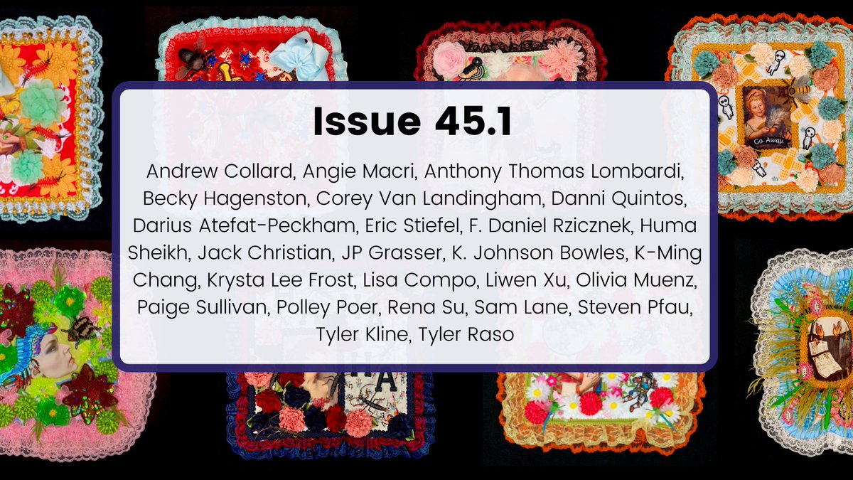 OSUtheJOURNAL's tweet photo. Issue 45.1 is live! Find goddesses, ghosts, UFOs and much more from these incredible writers and artists. Thanks to our beautiful contributors, editors, and readers, you can read the latest issue of The Journal online now:
https://t.co/lI3Th197K8 https://t.co/JVMYFamnt4