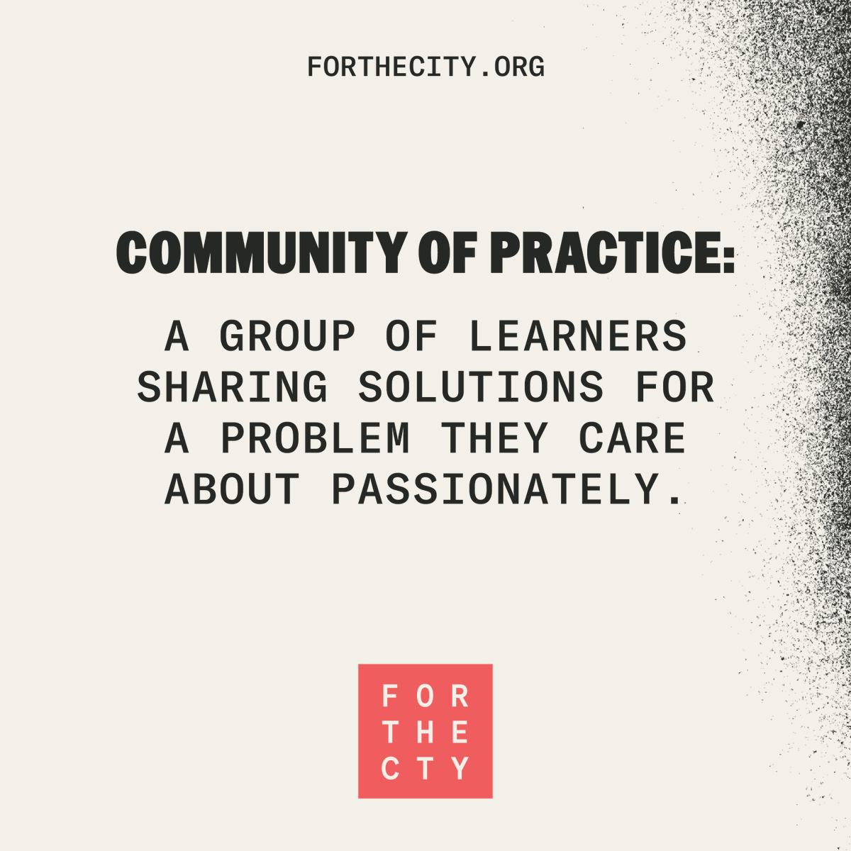 Episode 3 of our series "Restless For The City" is out now. Join Dru as he dives deeper into what it means to be a community of practice. anchor.fm/forthecity