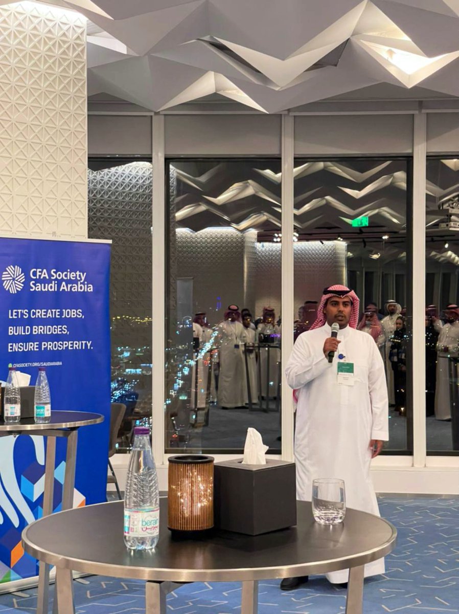 CFASaudi's tweet photo. Great connections & Exciting interaction!
Last night witnessed the largest participation number in our series of networking events!
Dear Members & Candidates,
make sure you receive our emails & don’t miss the next event.
#CFANetworking
#CFASaudi https://t.co/ooQVulpssA