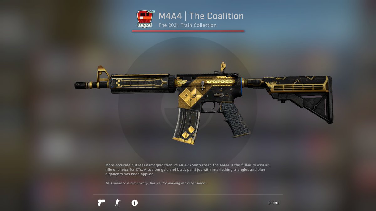 Tomas1120_'s tweet photo. 🔥CS:GO GIVEAWAY🔥

🎁M4A4 | The Coalition ($5)

➡️TO ENTER:

🤝Follow me
🔃Retweet
❤️Show love on this video: https://t.co/GOKwvfKkb5

⏰Giveaway ends in 24 hours!

#CSGO #CSGOGiveaway https://t.co/LdDtS1x00I