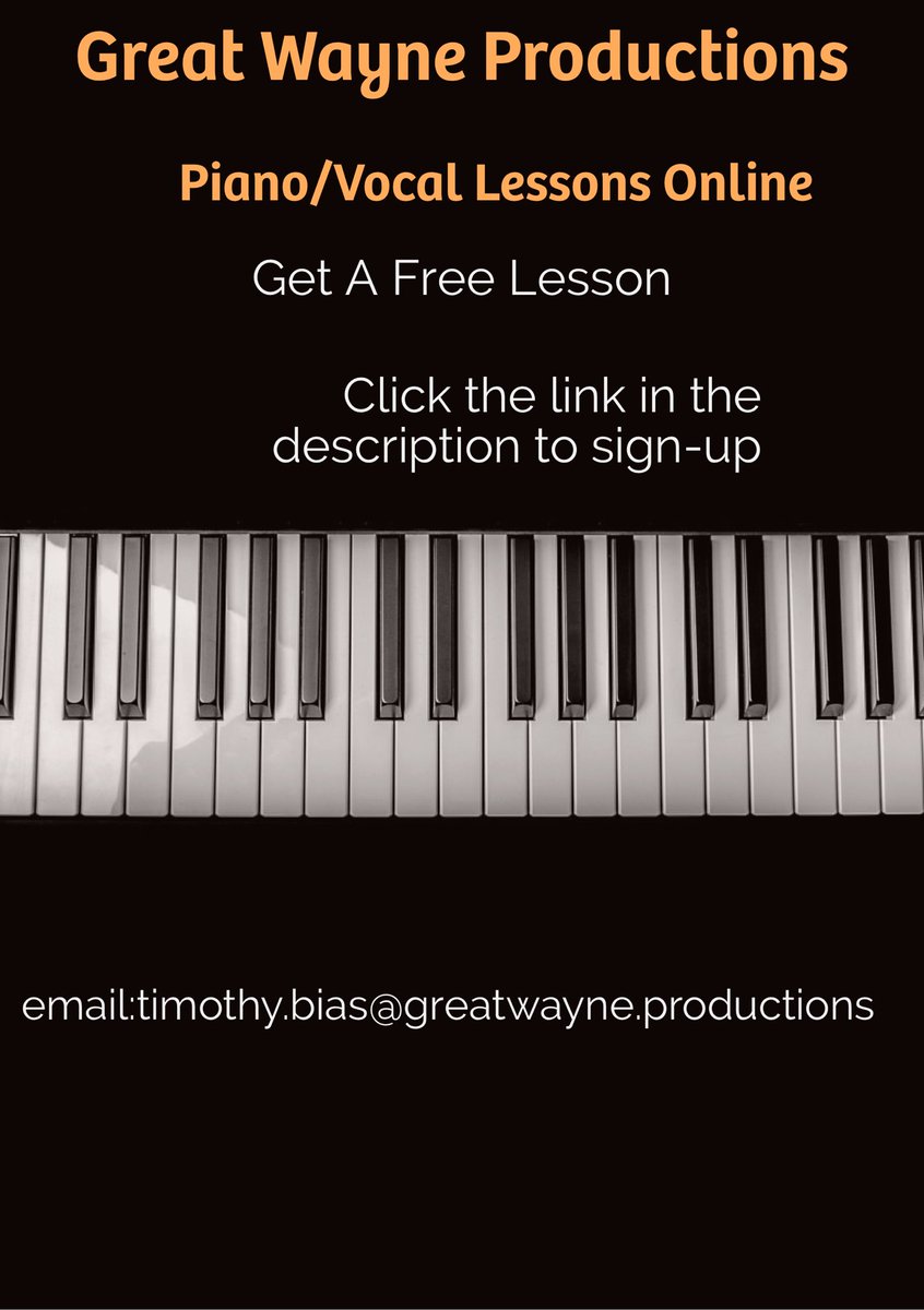 tmbias's tweet image. Want to learn how to sing or play the piano click here to sign-up for a free lesson➡️➡️ m.me/timbias?ref=w8… #pianolessons #singinglessons #freemusiclessons