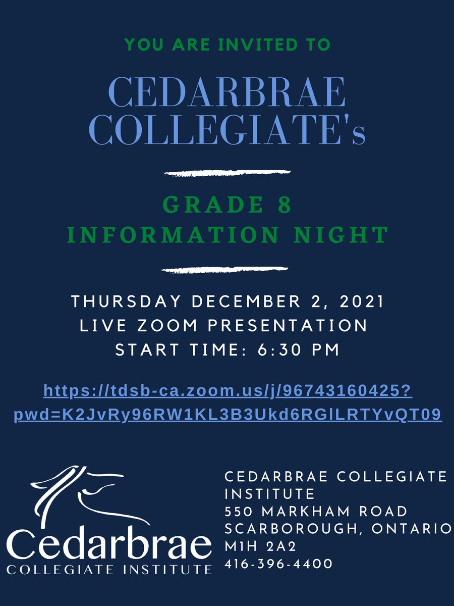 Cedarbrae Collegiate tweet media