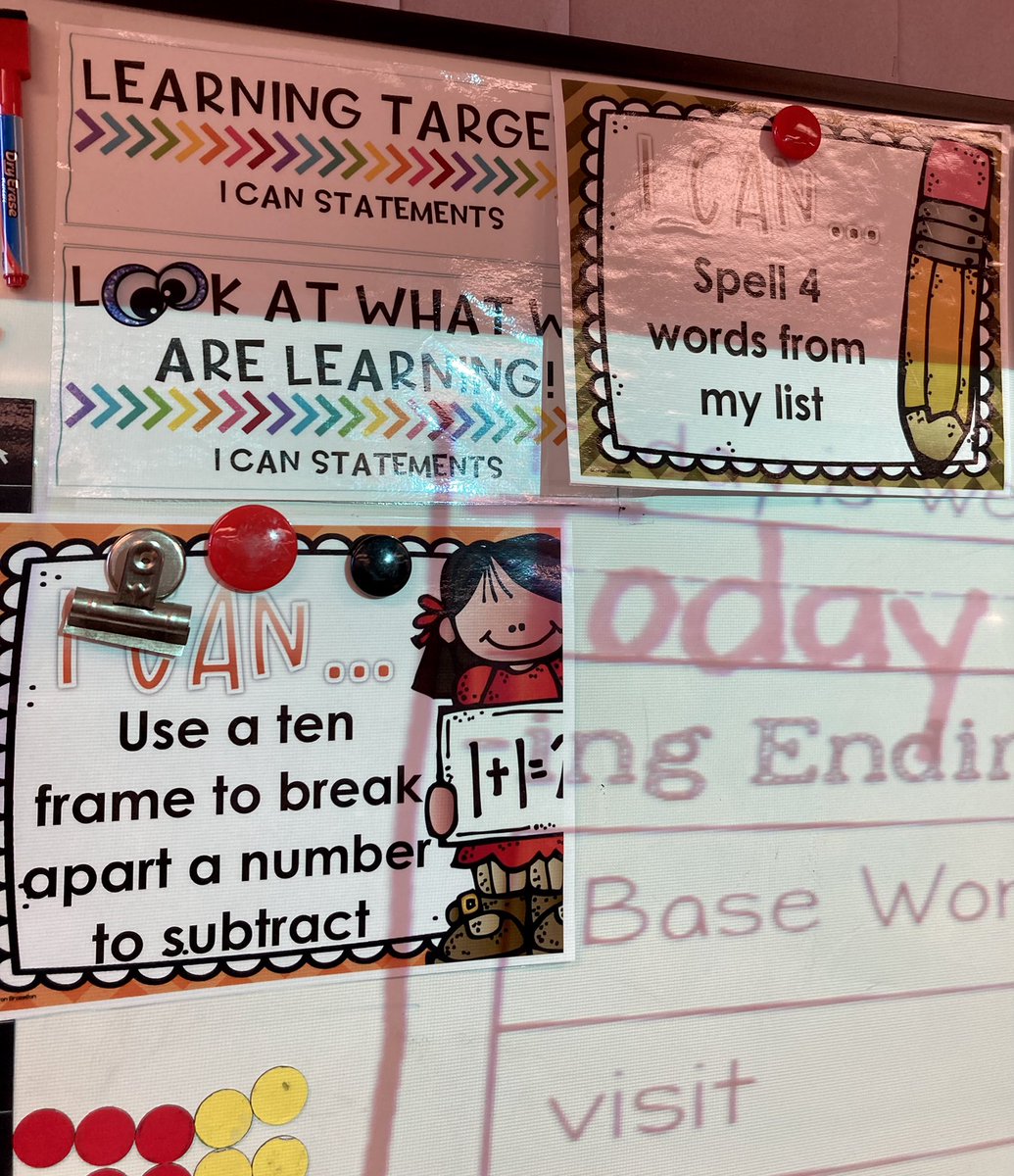 laura_mihalko's tweet photo. Throughout each activity or lesson, our goal is to aim for and “hit” (reach) our daily learning targets! @MV_Knights @JohnZesiger @trtomasko @AshleyMN2014 #MVLearningFocused https://t.co/BQwG11jQXD
