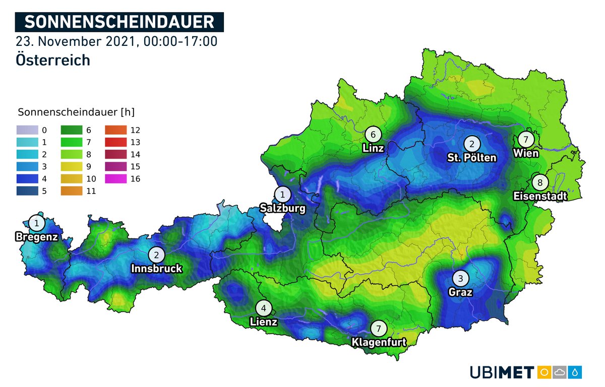 uwz_at's tweet photo. Hoch #WALPURGA sorgte heute zumindest regional für recht sonniges #Wetter. Die kommende Nacht verläuft allerdings bei schwachem Wind meist klar: Die perfekten Bedingungen für mäßigen #Frost. Inneralpin ist lokal sogar strenger Frost (Tmin < -10°C) möglich! https://t.co/u4HIrXNiSn