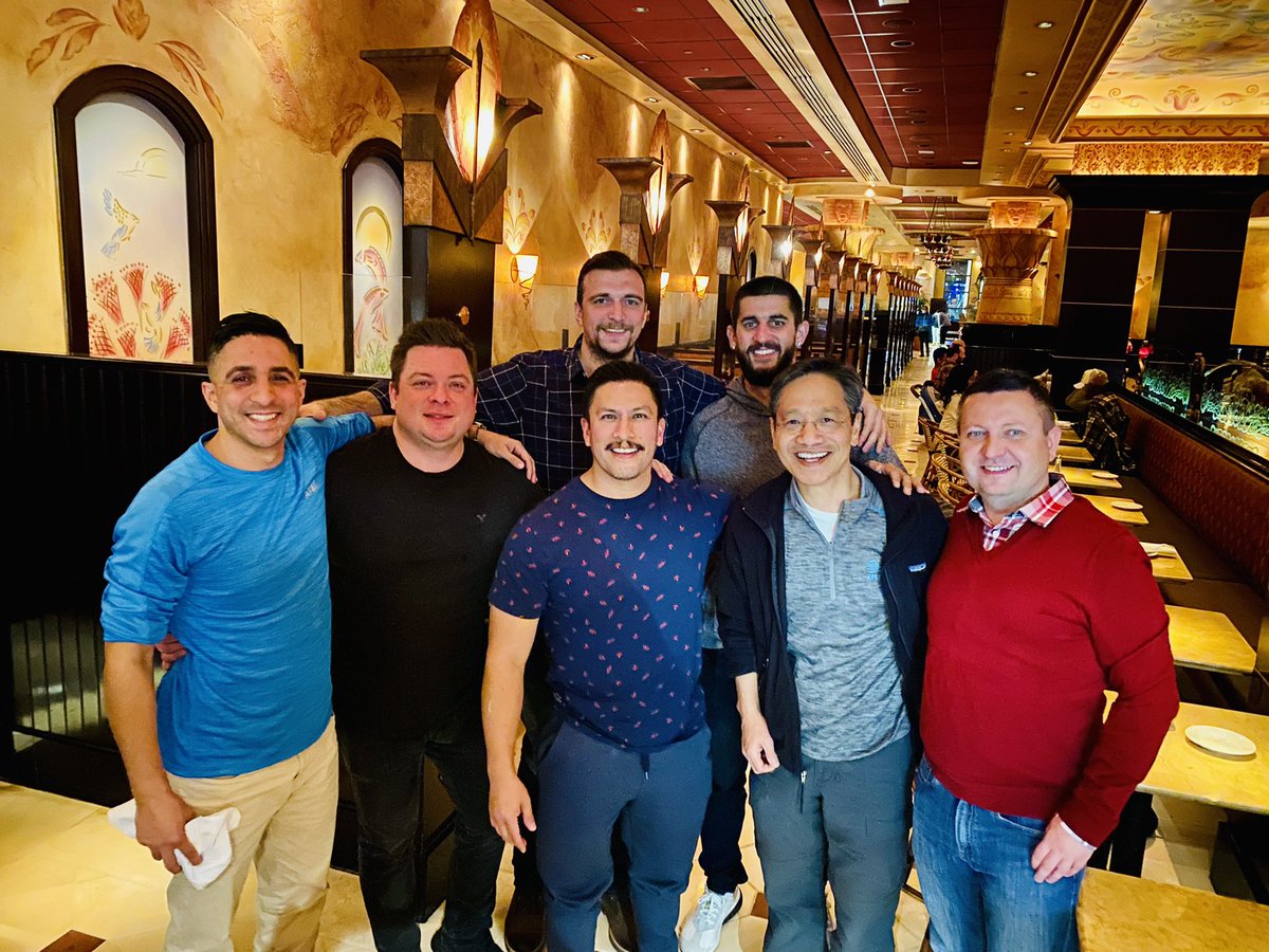 PaulSNarvaez1's tweet photo. The #IHXRAMPAGE can’t stop winning !!! Left to right @EShejaeyah, Michal (Suga), Stevan, @SamFromAtt, Roger, @RealWitold  (missing Daisy SSL, Jake, Mario) Work hard and take the time to relax and enjoy the #WINS @IHXNortheast @GLMIHX @andrewdcollings @AdamMRagab #LifeAtATT https://t.co/PDIce099xA
