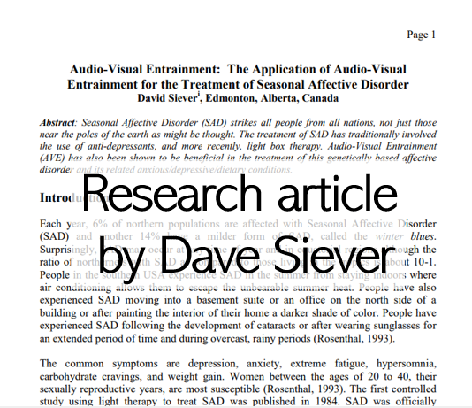 MindAliveInc's tweet photo. This research article about how #AudioVisualEntrainment (AVE) is effective for managing #SeasonalAffectiveDisorder (SAD) is a good read with the days getting shorter.
https://t.co/yPYwhZWGxv

#MindAlive #SeasonalAffectiveDepression #MentalHealthManagement #NonDrugManagement https://t.co/5ilsuHXV5t