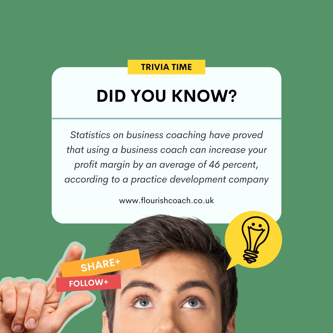 Flourish_Coach's tweet photo. Business coaches are incredibly useful and can help your organisation reach higher goals. So get in touch today or visit our website to start the process of improving your company today! 😀

Website link: https://t.co/xlO76OamWG https://t.co/mW6s1i50q3