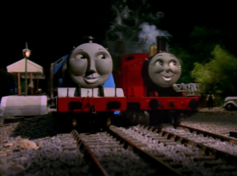 𝙼𝚊𝚜𝚘𝚗 𝙳𝚎𝚢 on X: The Fastest Red Engine on Sodor (1998