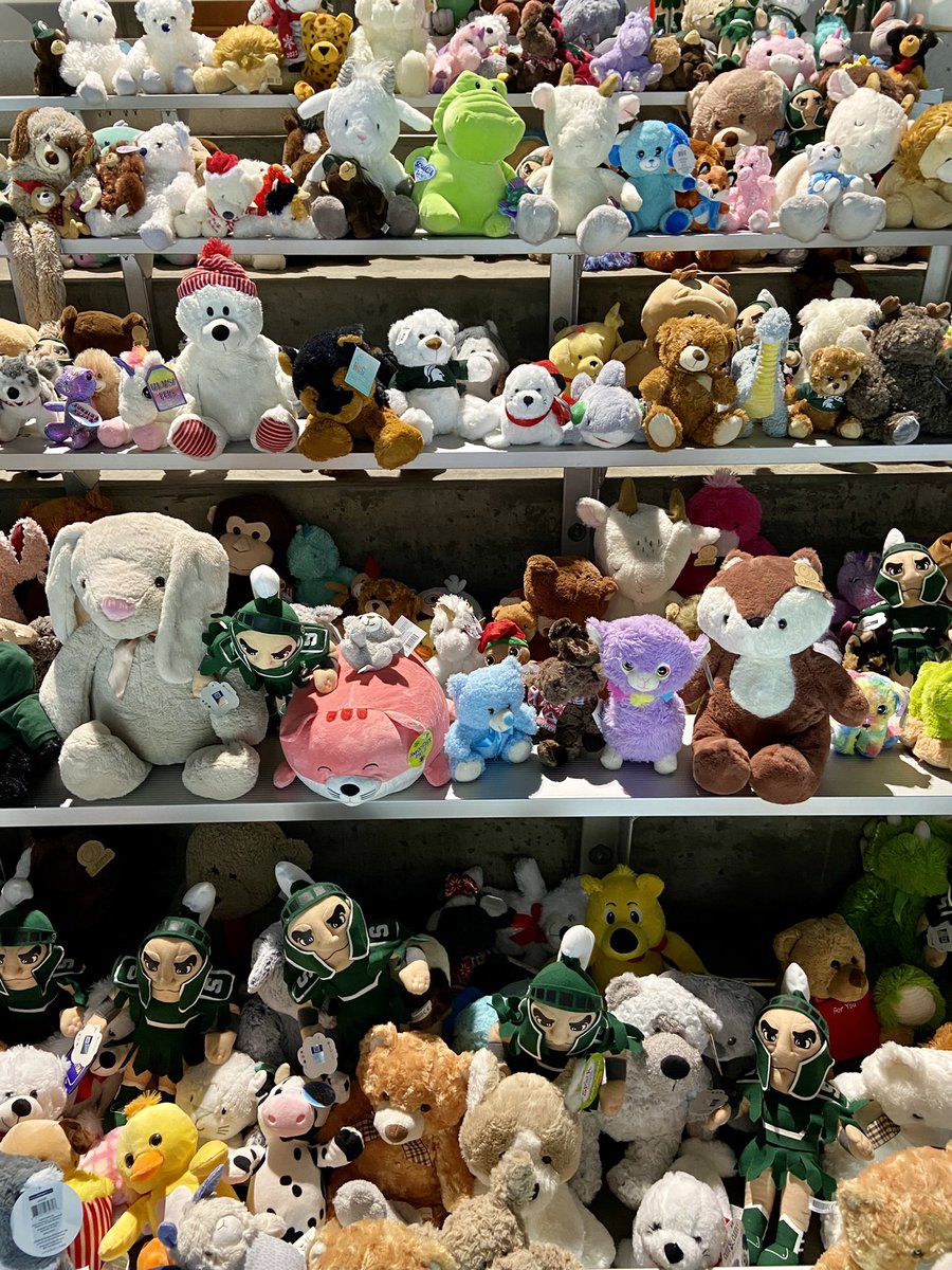 305 STUFFED TOYS going to Child and Family Charities this holiday season.

A huge thank you to all of our fans who donated a toy as well as to the the Spartan Bookstore for their continued effort of making virtual donations possible this year!

THANK YOU! 🧸