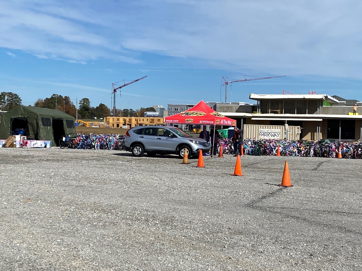 TeledyneBrown's tweet photo. TBE was proud to be a sponsor of the 19th annual Bikes or Bust. @1043WZYP is definitely making a Merry Christmas for many children across the Tennessee Valley.
#BikesOrBust #ChristmasDonations #TBE #EverywhereYouLook https://t.co/5VmeCGufh9