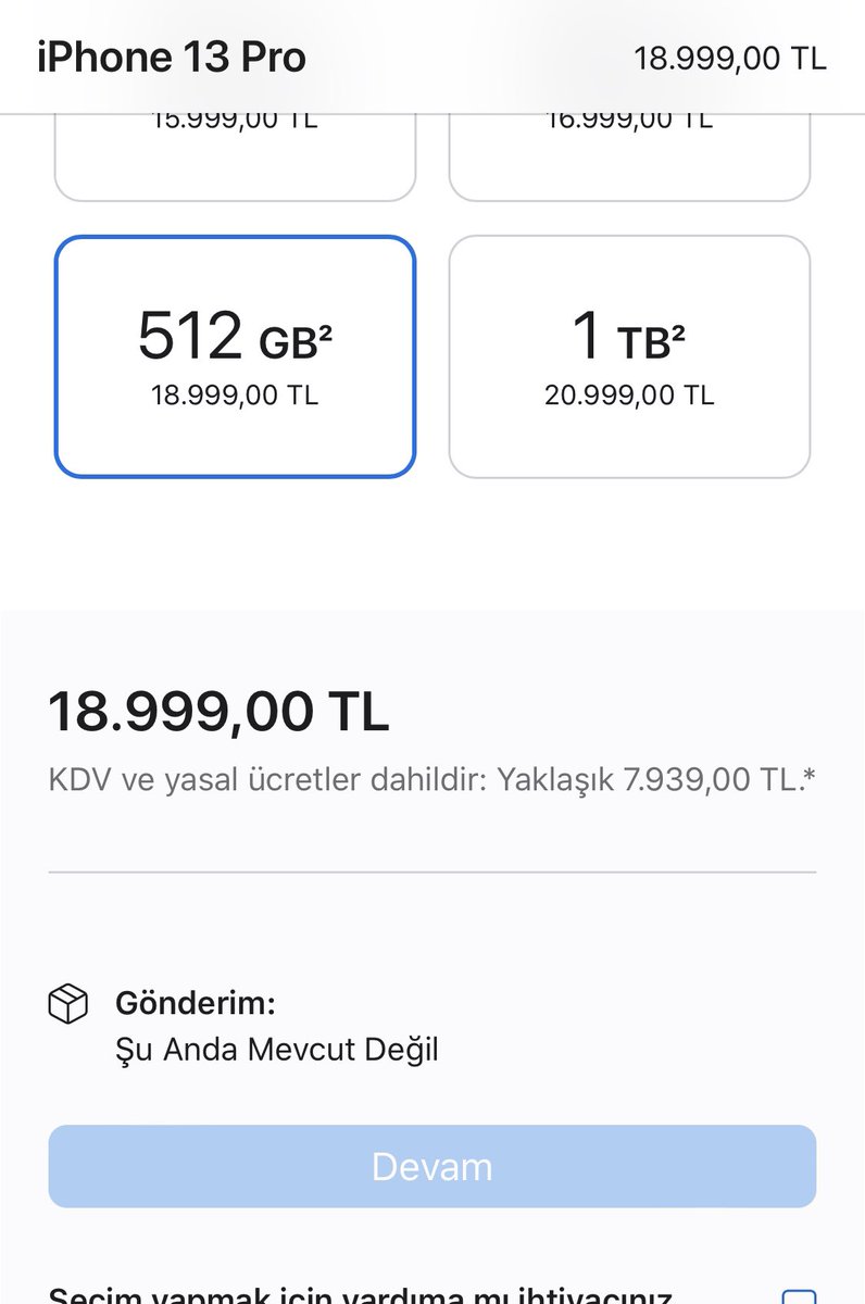 Sherlock_Hopes's tweet photo. Apple sitesinde İphone 13 satışını durdurmuş , tek enayi ben miyim dedi sanırım https://t.co/SSuo8o96z5