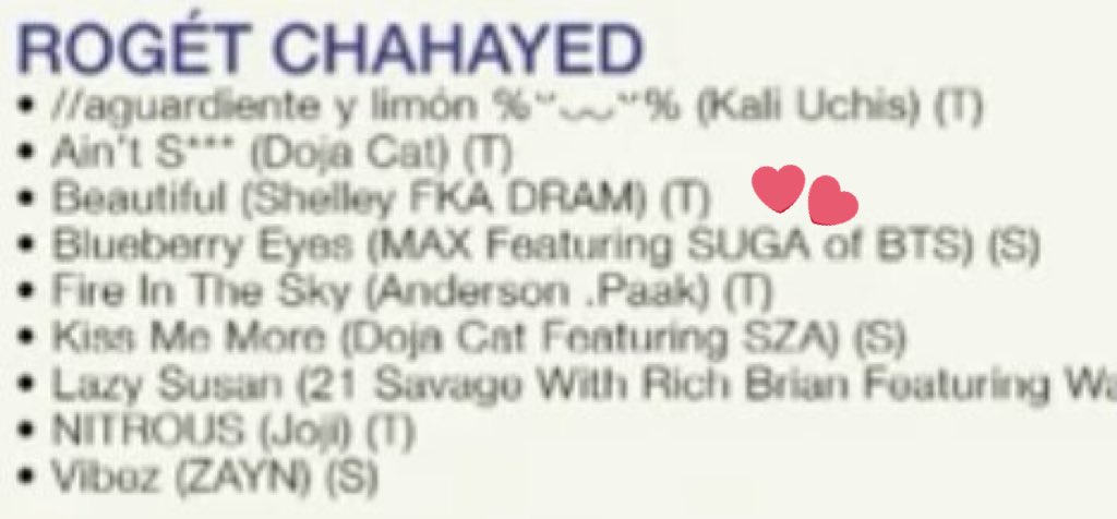 LFTFANPAGE_twt's tweet photo. Blueberry Eyes ( MAX. ft Suga của BTS ) được đề cử cho hạng mục Producer Of The Year, non classical tại Grammy 2022 

@BTS_twt https://t.co/nIq9HqKKNK
