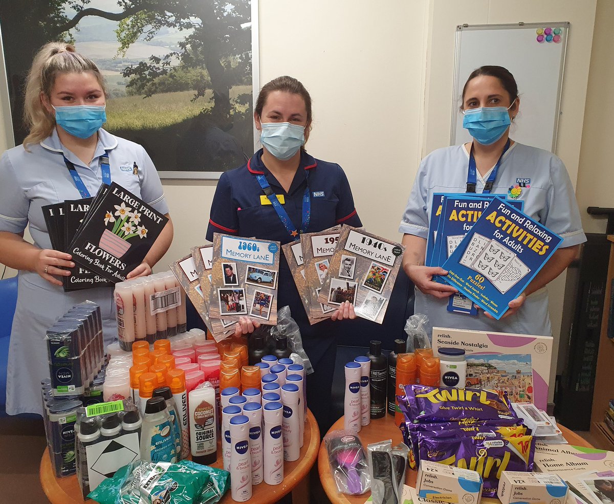 This is amazing!!! Lots of lovely items taken to the care of the elderly wards today - the generosity of people 💜❤💙 
Here is the list if anyone wants to support ⬇️⬇️ amazon.co.uk/hz/wishlist/ls…

<a href="/SomersetFT/">Somerset NHS Foundation Trust</a> <a href="/KatiePa20160077/">Katie Parker</a> <a href="/VickiBu26716789/">Vicki Burgess</a> #Elderly #care