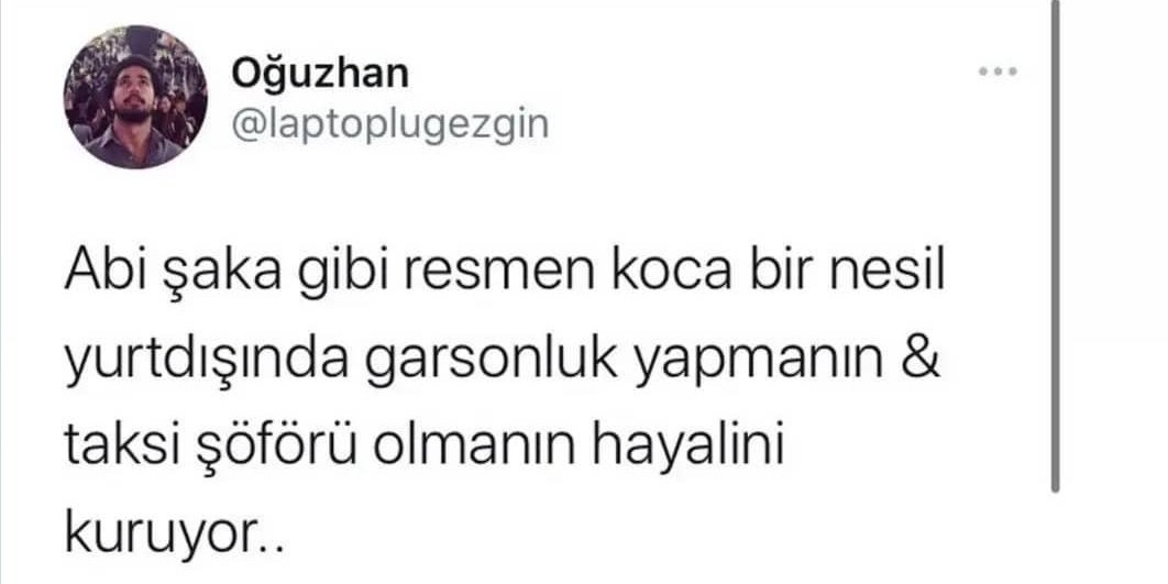 Siz bu milletin umutlarını bile çaldınız!
#hükümetistifa