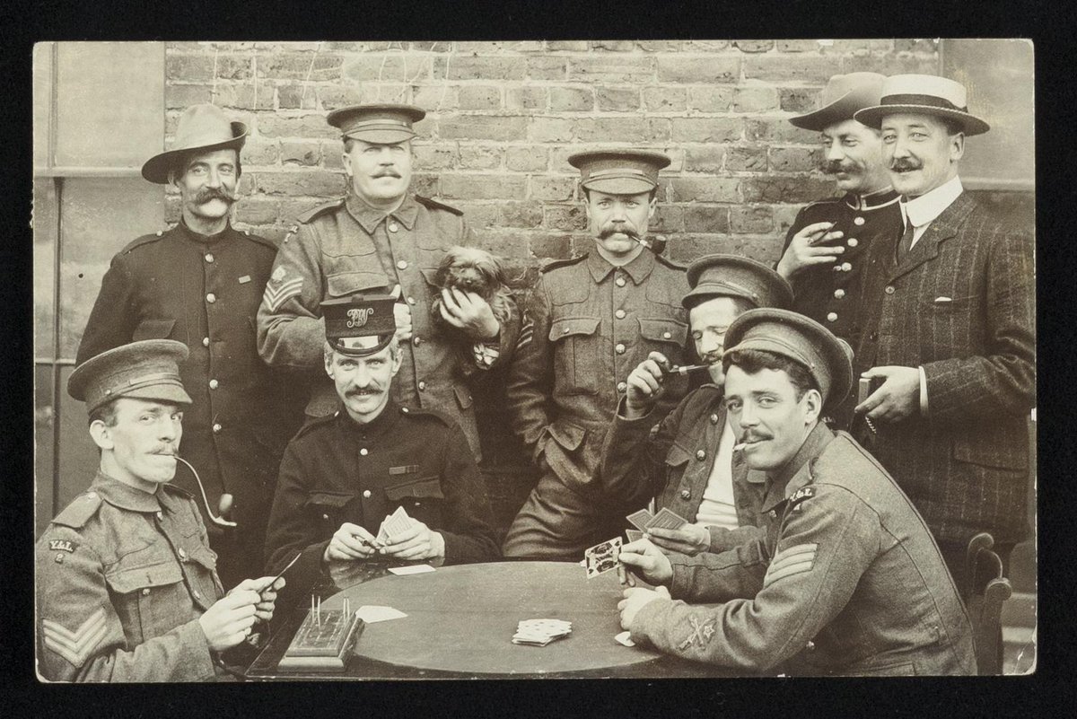 armymuseumsuk's tweet photo. Explore Your Archive Week| Day 4| Going Digital
@explorearchives

TOM has digitised over 600,000 First World War items, including photographs like this!

 https://t.co/aC9eGawKCV       

 📸York &amp; Lancaster @CliftonParkMus 

#EYAWeek #TheOgilbyMuster #ArchivesExplored https://t.co/QckvcKmXNl