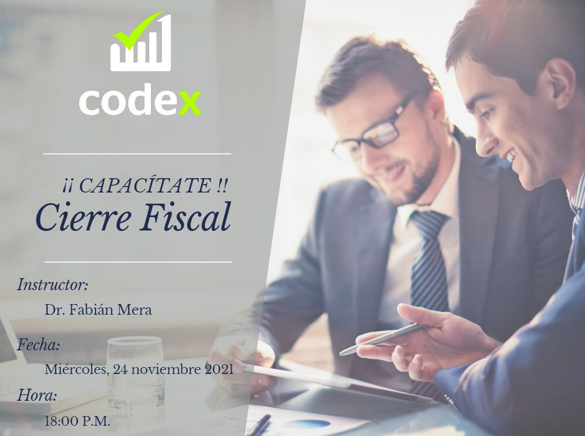 CODEX_EC's tweet photo. 🔴CIERRE FISCAL
Para mayor información contáctanos:
📞0999858170
✅info@codex.com.ec
✅https://t.co/ZExt6FVTpX
✅TU TRANQUILIDAD NUESTRO COMPROMISO https://t.co/6KCIGzLk3G