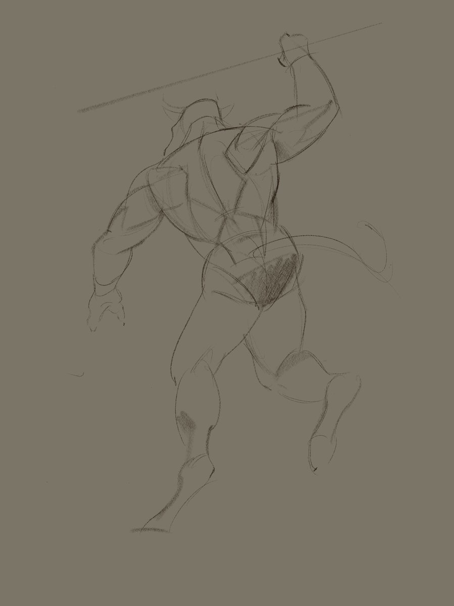 Lem0n4rt's tweet photo. Value and Anatomy study of
 @TFiddlerArt one of my biggest inspo His art is soo good👌I have a lot to learn https://t.co/XAW0K6nfHS