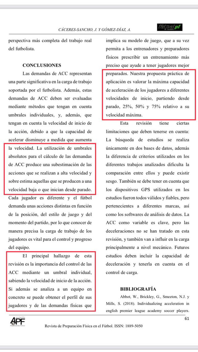 juancaceres90's tweet photo. Nuevo artículo publicado en la revista @APFfutbolpf sobre la importancia de la velocidad inicial en las aceleraciones 🚀🚀⚽️⚽️
Un placer aprender de @antoniogomez08, gracias por escribir conmigo y gracias @AlonsoCMPro por tu ayuda y colaboración. https://t.co/610bVMmSZJ