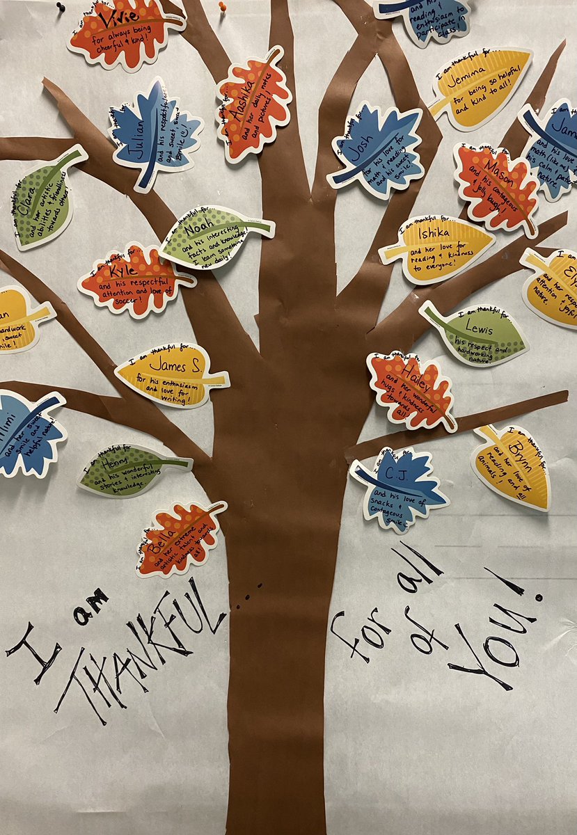 WBEteacher's tweet photo. I am thankful for my great class this year! @WoodbrookCCS https://t.co/4nE3DfQvnO