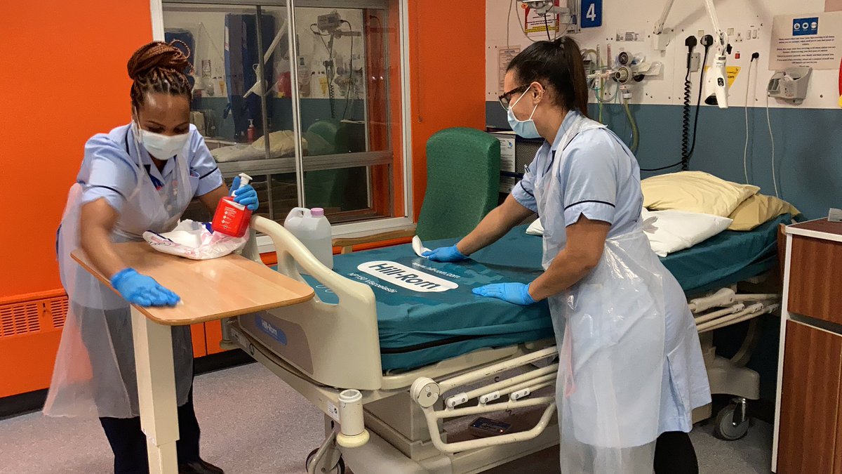 Deputy sisters cleaning beds!! This is how we get things done by working together as a team we are one team and we work best when working together. 👏🏻👌
