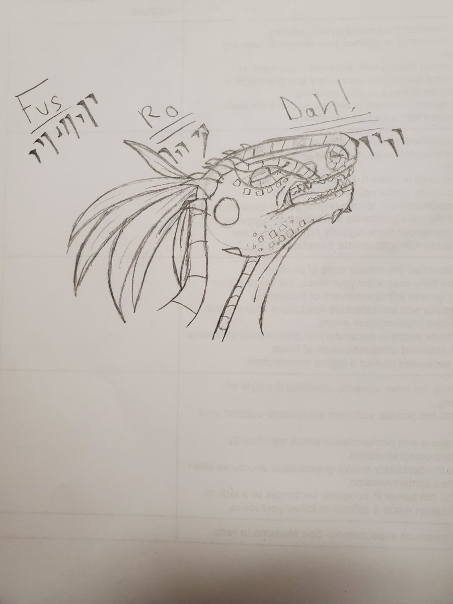 /OOC/

I doodled Soloq-Ha on the back of some scrap paper along with the Unrelenting Force shout