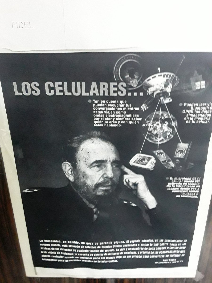 PedroEnri88's tweet photo. @DiazCanelB Así debe se y es por lo q luchamos. El imperio va a continuar desarrollando la ciencia en función d la carrera armamentista, las guerras y el capital. Internet debe ser para facilitar la comunicación y la vida d los pueblos, NO PARA MAQUINACIONES POLÍTICO MEDIÁTICAS #CubaVive https://t.co/UjbbN9zcR2