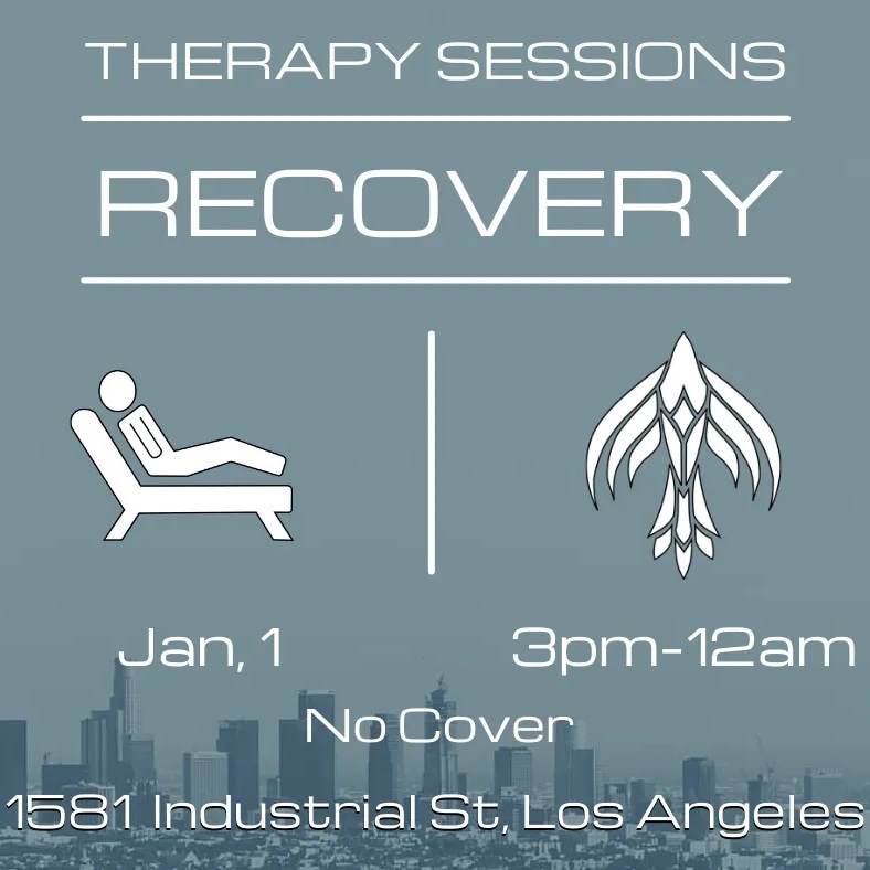 TheBigRedFunk's tweet photo. New Years Day Recovery with Therapy Sessions. House and broken beat. Relaxing day and vibe.

Free event.

Vaccination Card is mandatory per venue request.

#house #housemusic #breakbeat #chill #vibe #freeevent #dtla #losangeles #bentertained #tbrf #flyingemberstaproom #turbosound https://t.co/WjgPpwNbie