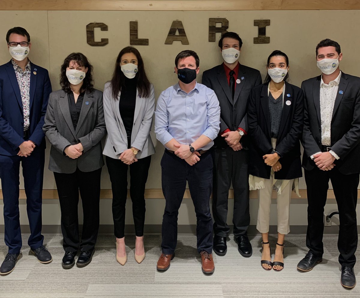 Today, we kicked off our Advocacy Week by meeting with MLA <a href="/BenJessome/">Ben Jessome</a>, the Liberal Critic for Advanced Education! 

It was great to chat about work-integrated learning, Open Educational Resources, and international student healthcare. #snsadvoweek #nspse #nspoli